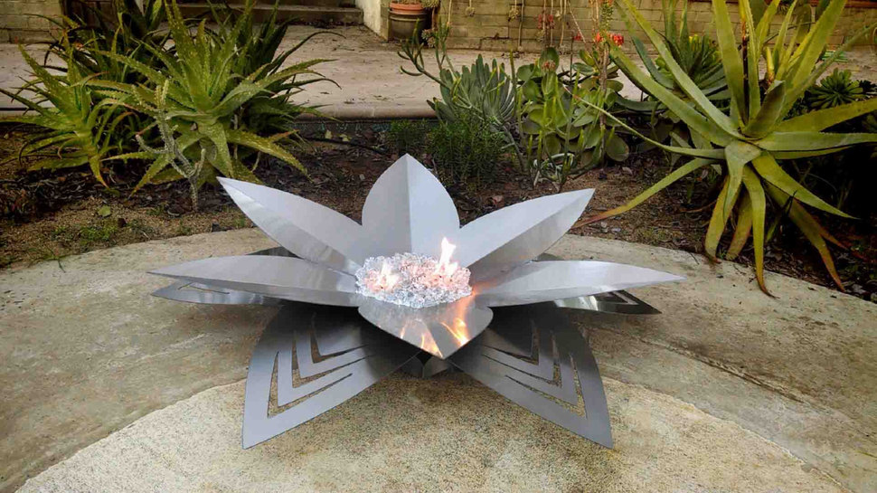 Flower Fire Pit