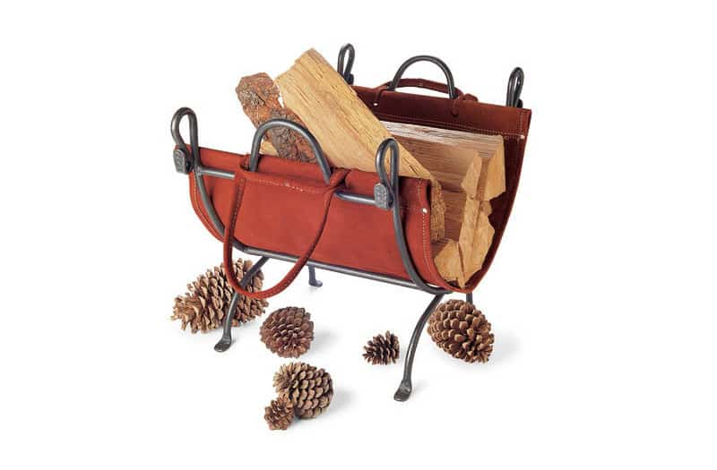 Folding Log Carrier by Pilgrim Hearth