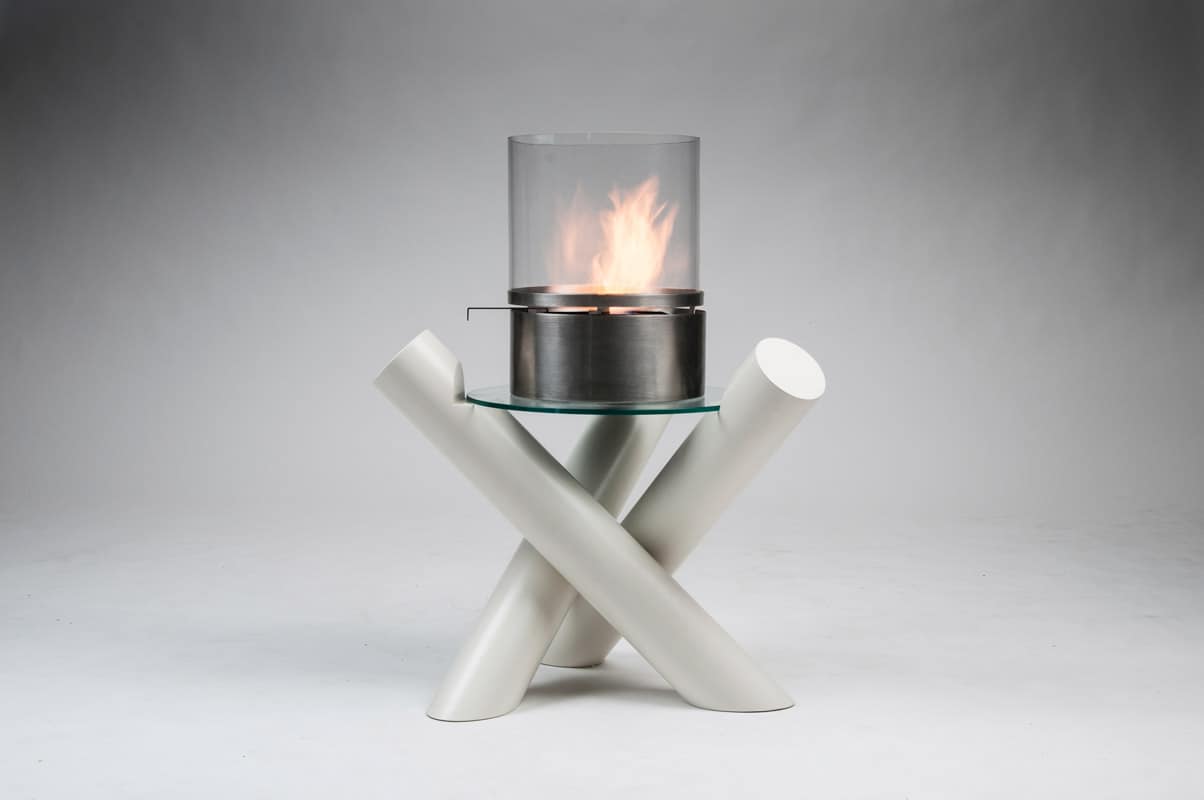 15 Bio Ethanol Fireplaces with Geometric Designs